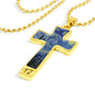 Starry Night Cross Necklace